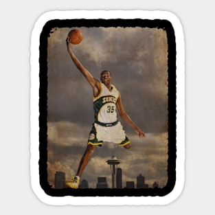 Seattle Sonics KD Was Different Vintage Sticker